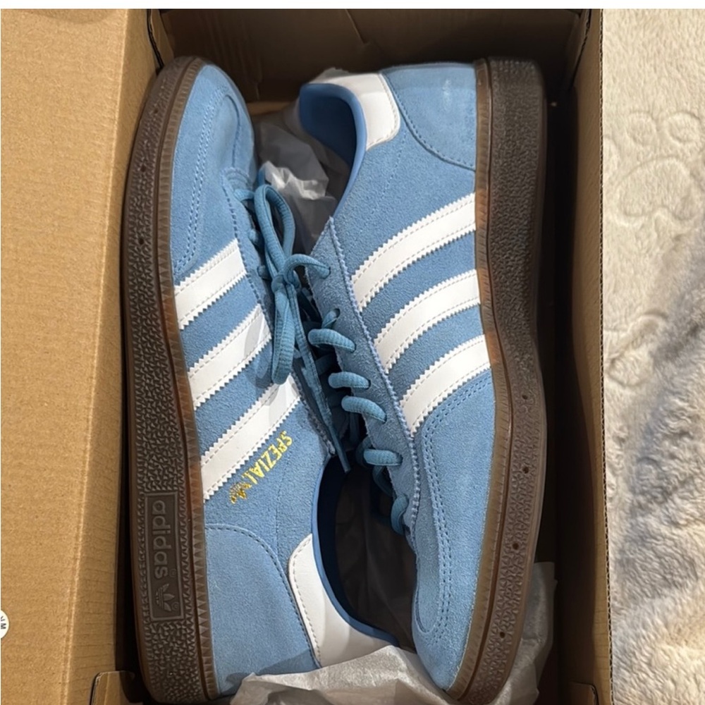 Adidas Spezial Light Blue Sneakers